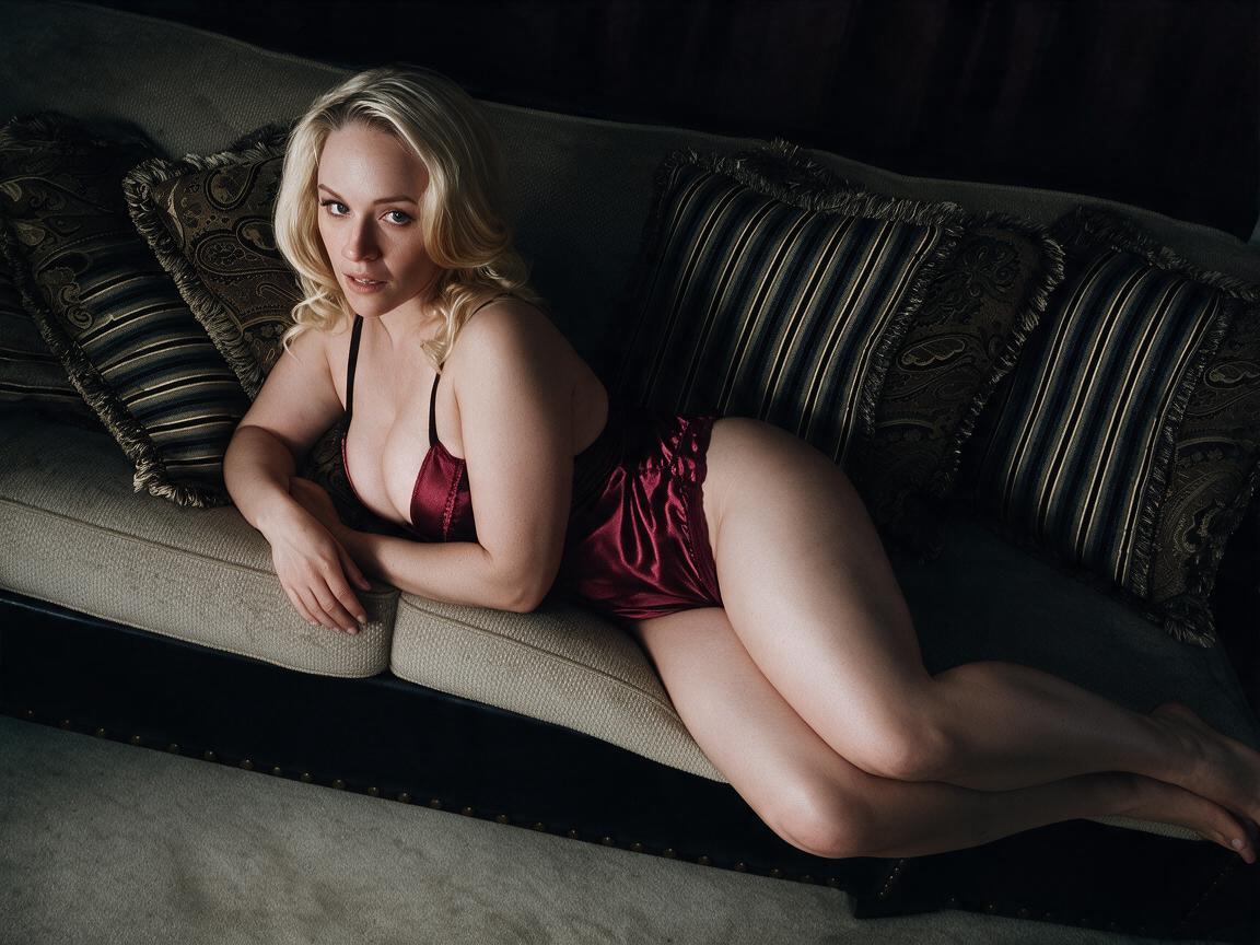 Curvy Blonde Bombshells